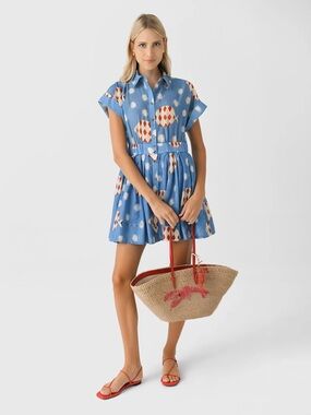 NWT Hunter Bell Howard Dress in Rising Tide XS